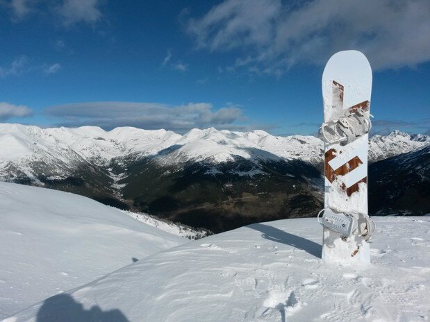 snowboard Yes Basic bindings Union Force at Grandvalira Andorra
